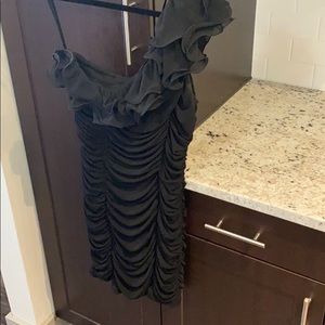 Black Formal off the shoulder dress